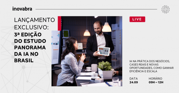 Imagem do evento Lançamento Exclusivo: 3ª Edição do estudo Panorama da IA no Brasil