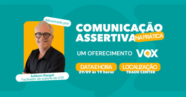 Imagem do evento Imersão: Comunicação Assertiva na Prática | VOX Macaé