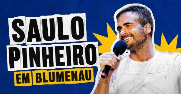 Cartaz do show Saulo Pinheiro