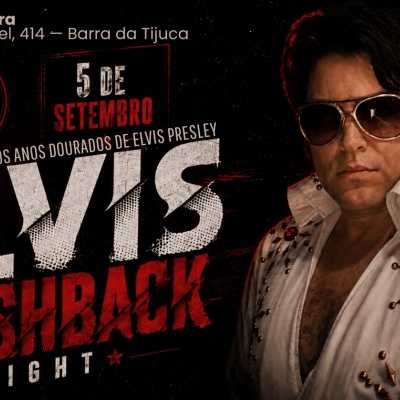 洋楽 ELVIS PRESLEY Tribute RVP-6327 PROMO Elvis Flashback Night - Tributo a Elvis Presley em Rio de Janeiro