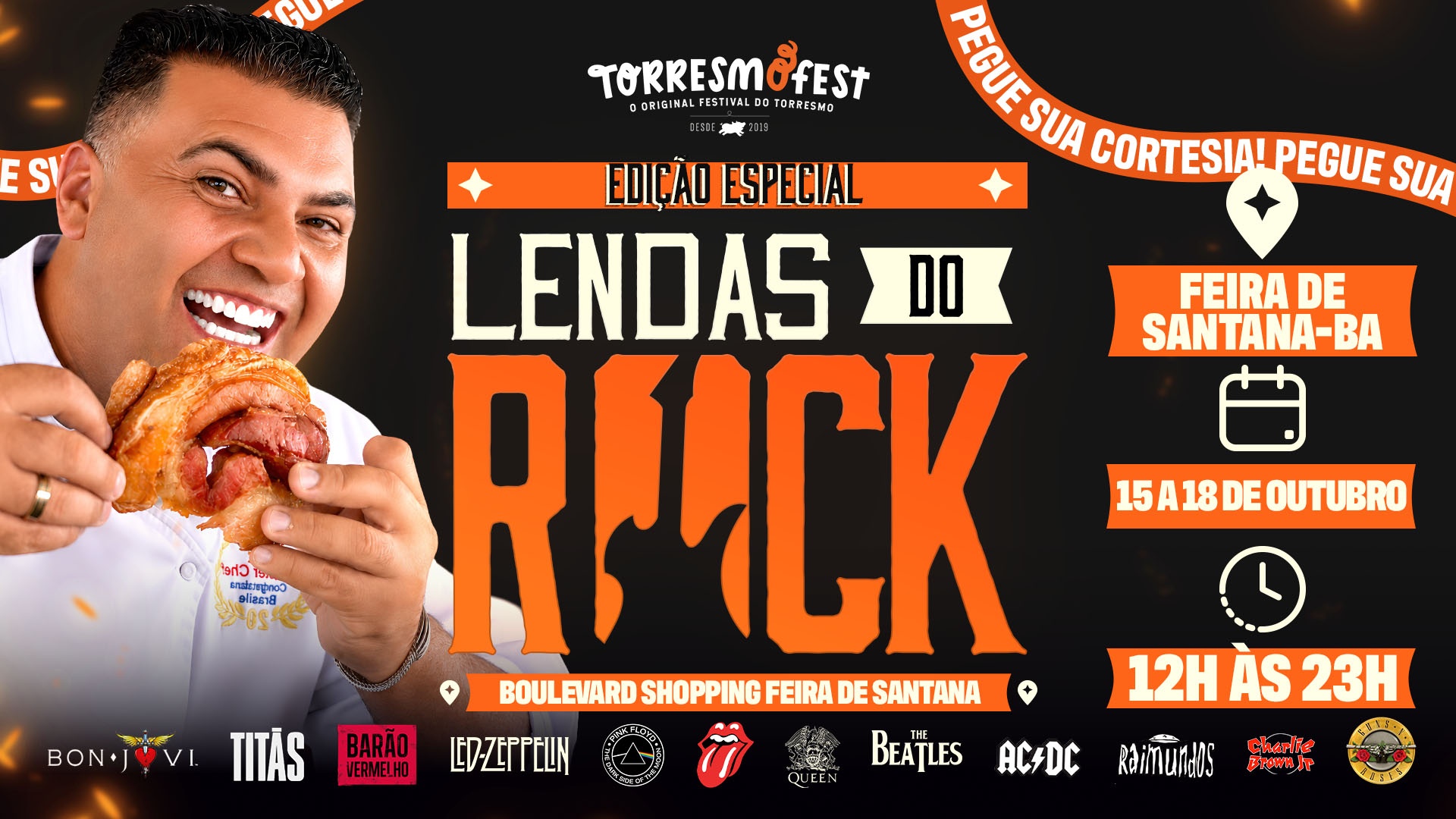 Imagem da fonte — TorresmoFest Vitoria da Conquista - BA - O Original Festival do Torresmo