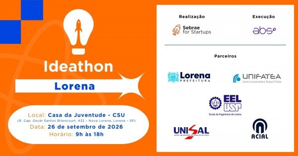 Imagem do evento Ideathon Lorena