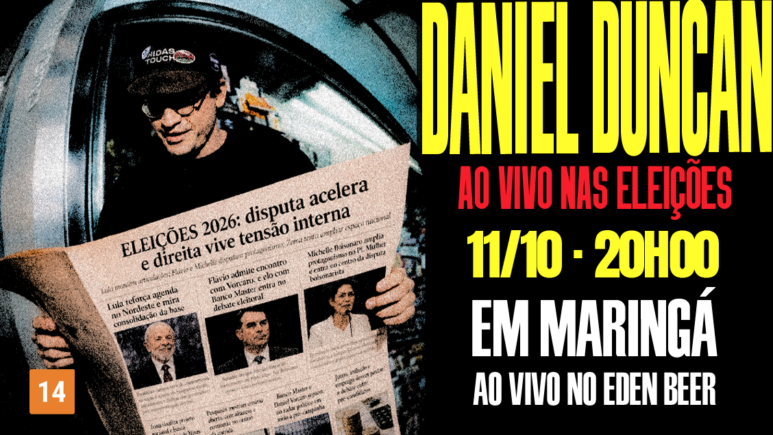 Image for the event: DANIEL DUNCAN AO VIVO EM MARINGÁ