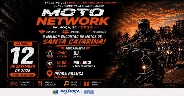 Imagem do evento MOTO NETWORK 2026 - PEDRA BRANCA - PALHOÇA SC
