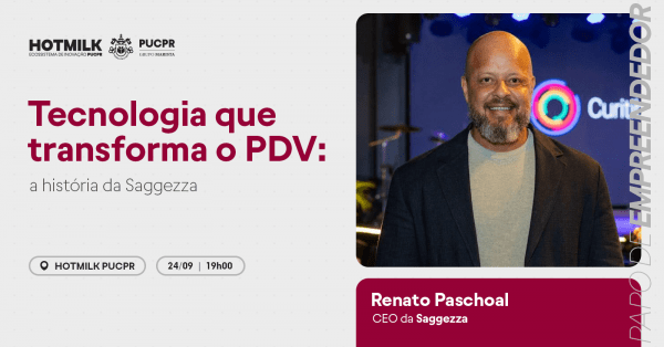 Imagem do evento Tecnologia que transforma o PDV: a história da Saggezza
