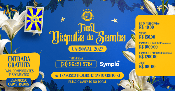 Imagem do evento Grande Final de Samba-Enredo da Unidos da Tijuca - Carnaval 2027