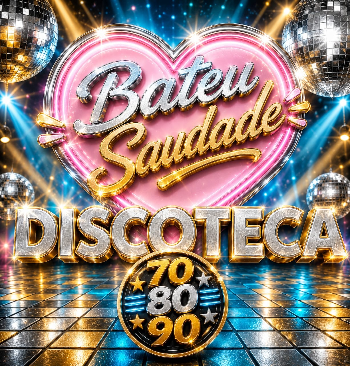 BATEU SAUDADE DISCOTECA 70-80-90 Flashback Music