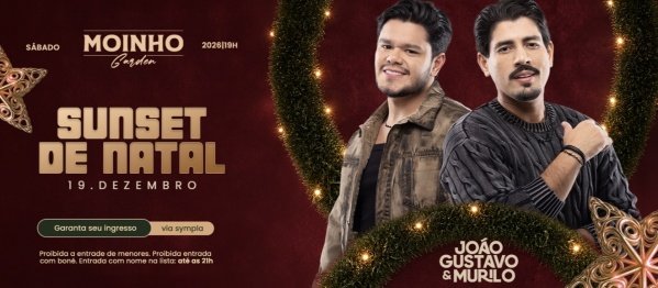 Imagem do evento MOINHO GARDEN - SUNSET DE NATAL