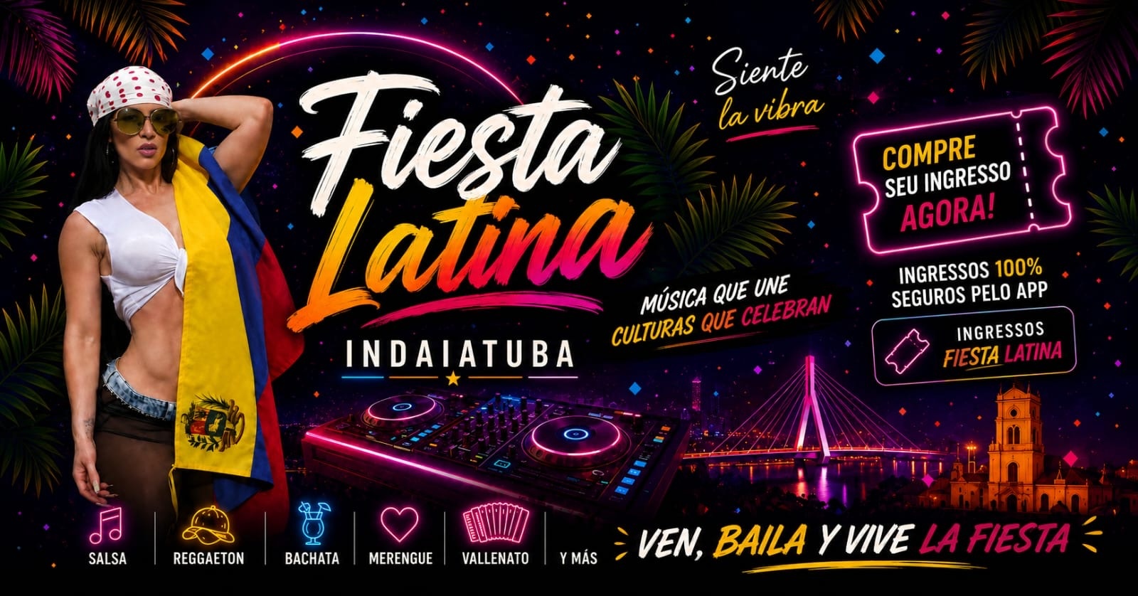 Fiesta Latina en Indaiatuba - Indaiatuba, SP