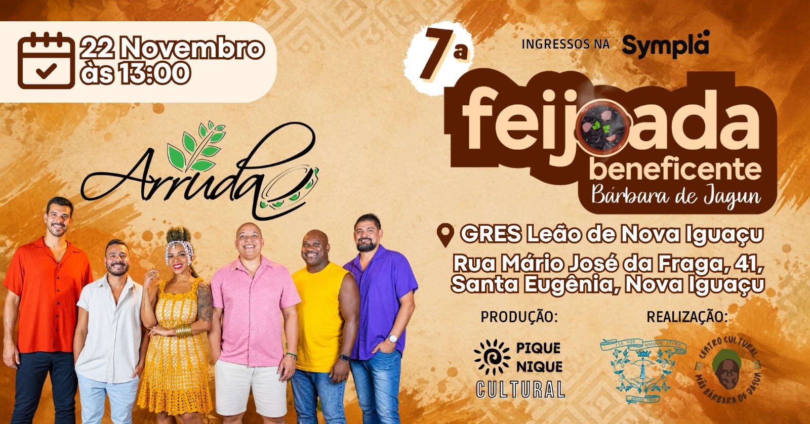 7º Feijoada Beneficente Barbára de Jagun
