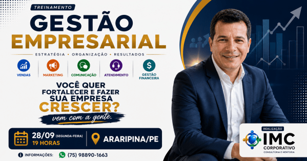 Imagem do evento TREINAMENTO EM GESTÃO EMPRESARIAL