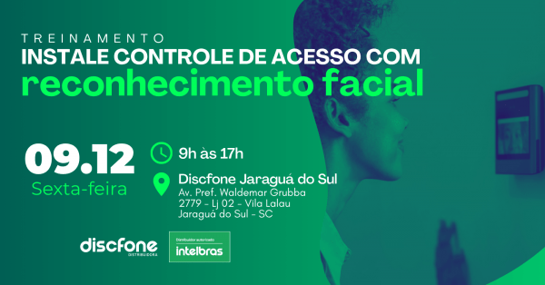 Imagem do evento Instale controle de acesso com reconhecimento facial