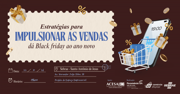 Imagem do evento Estratégias para Impulsionar as Vendas: Da Black Friday ao ano novo