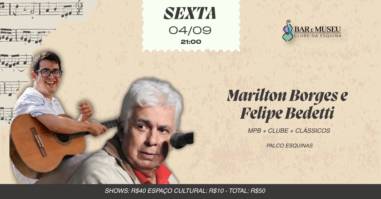 MARILTON BORGES E FELIPE BEDETTI   - O melhor do Clube da Esquina