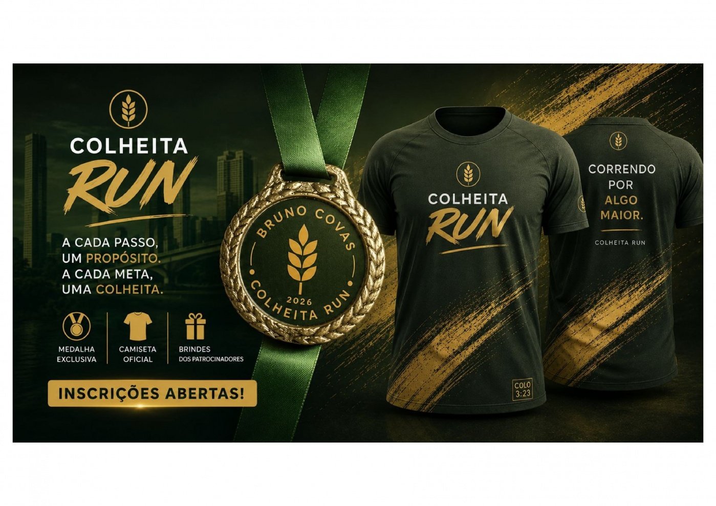 Colheita Run - Bruno Covas (Pomar)