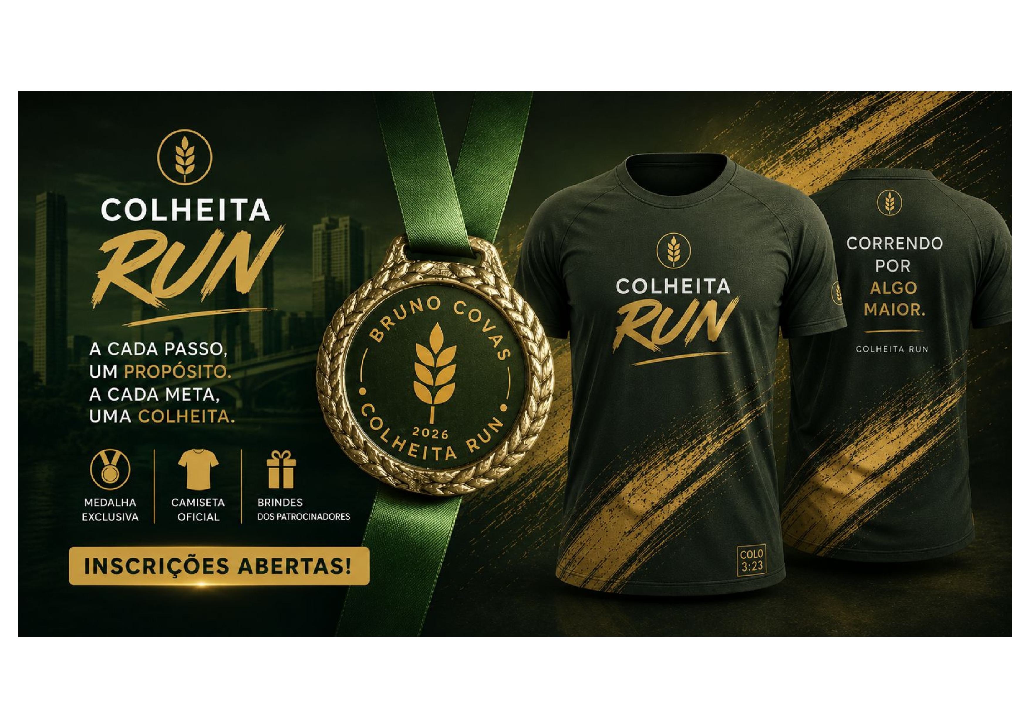 Colheita Run - Bruno Covas (Pomar)
