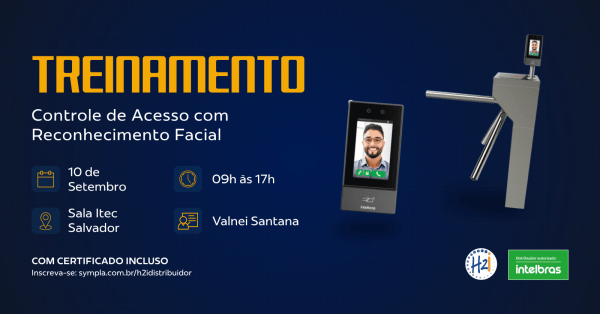 Imagem do evento Treinamento: Controle de Acesso com Reconhecimento Facial