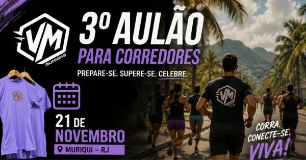 Imagem do evento Aulão para corredores 3ª edição - VM RUNNING