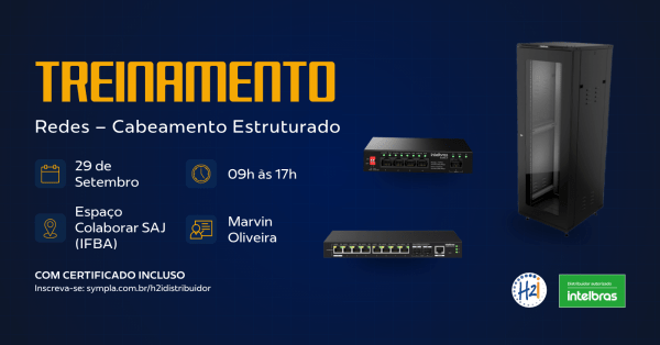 Imagem do evento Treinamento: Redes - Cabeamento Estruturado
