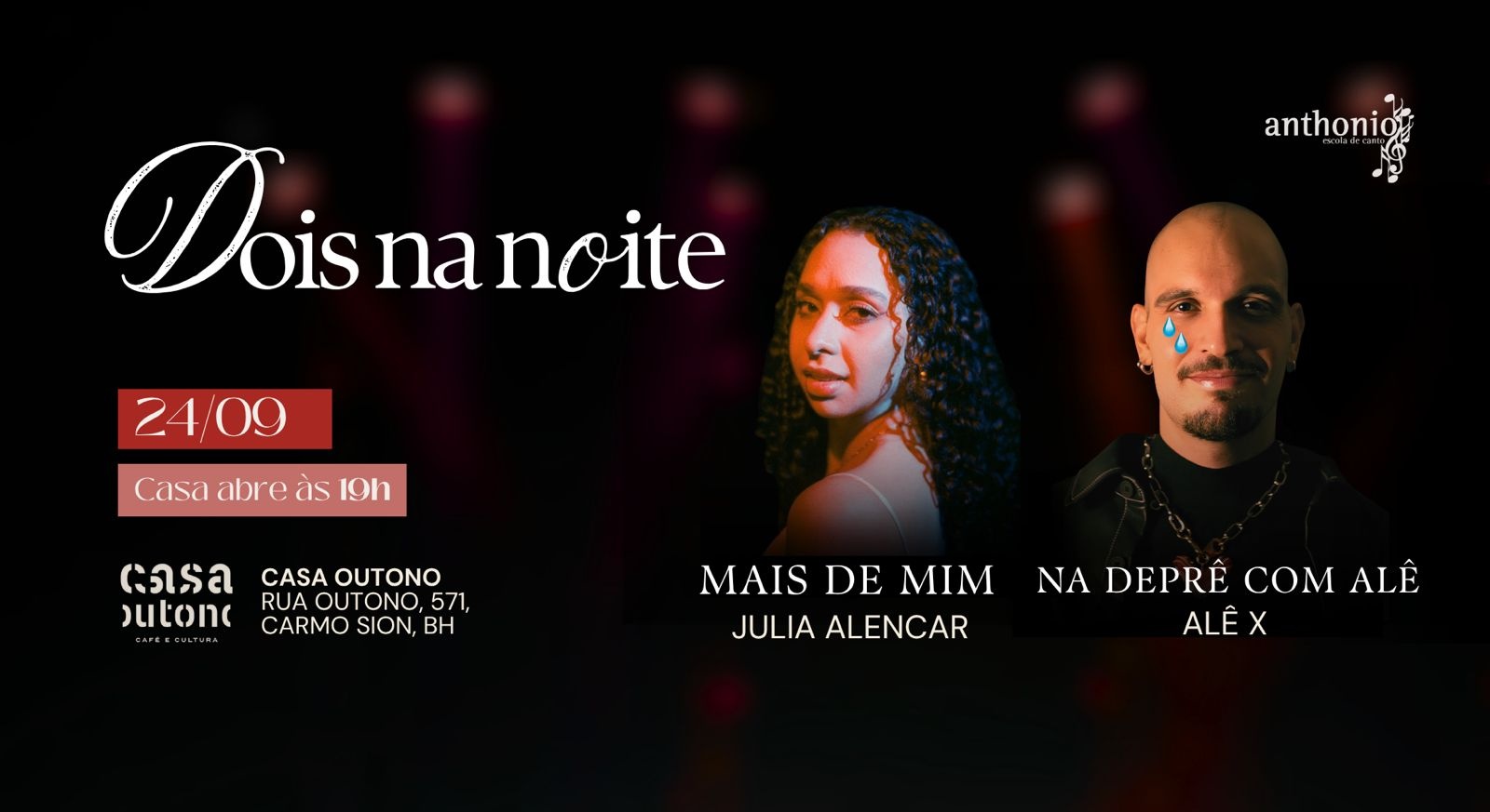 Dois na Noite | ALÊ X e Julia Alencar