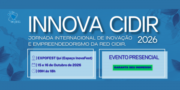Imagem do evento Jornada Internacional de Inovação Red CIDIR
