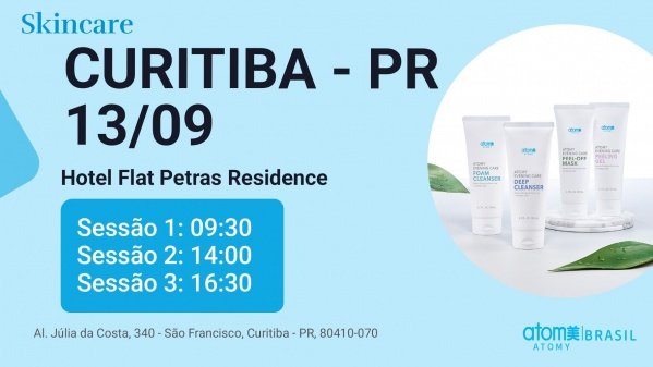 Imagem do evento Skincare de produtos coreanos - Curitiba / PR - 13/09/2026