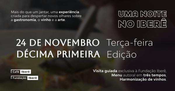 Imagem do evento Uma Noite no Iberê - Jantar Harmonizado
