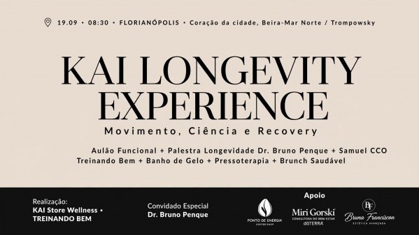 Imagem do evento Kai Longevity Experience