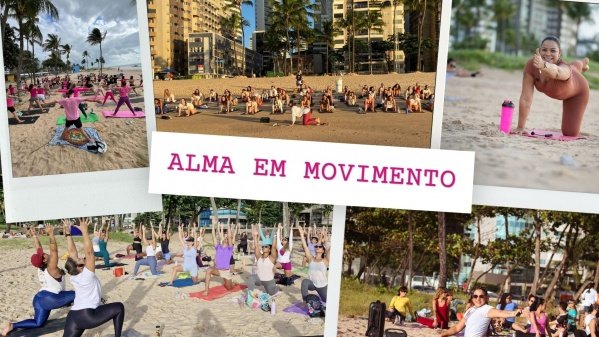 Imagem do evento Alma | Edição Outubro Rosa |Yoga na Praia