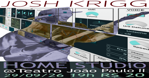 Imagem do evento Josh Krigg - Home Studio