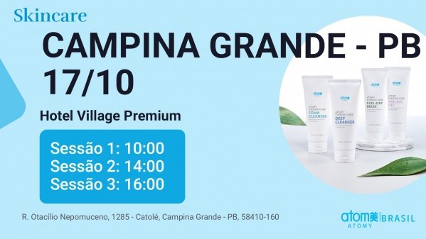 Imagem do evento Skincare de produtos coreanos - Campina Grande / PB - 17/10/2026