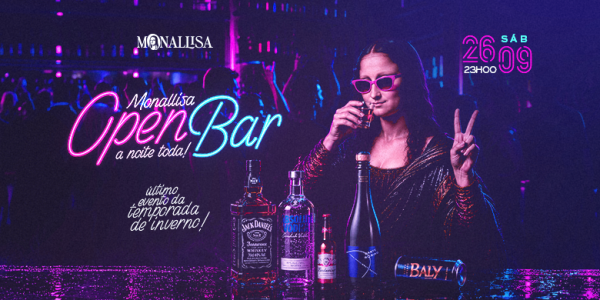 Imagem do evento OPEN BAR NOITE TODA