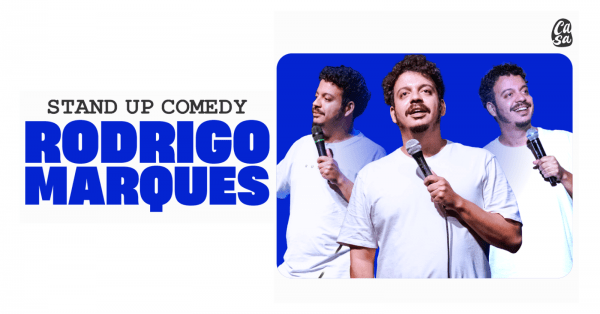 Cartaz do show Rodrigo Marques