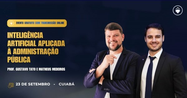 Imagem do evento Inteligência Artificial Aplicada à Administração Pública
