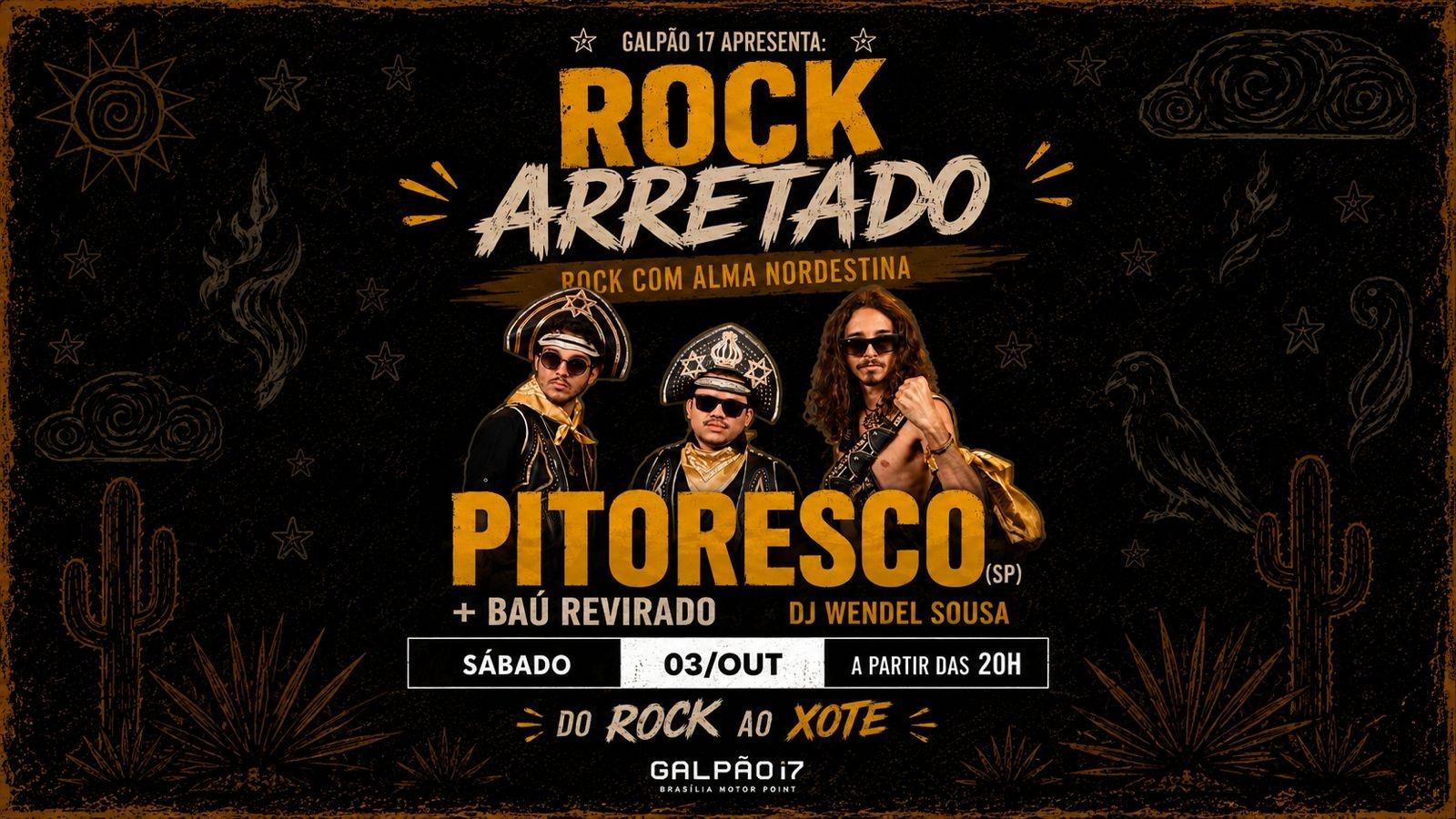Rock Arretado - Galpão 17