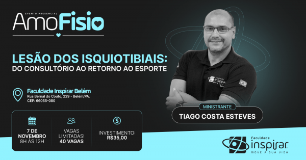 Imagem do evento Amofisio: Lesão dos Isquiotibiais - Do consultório ao retorno ao esporte