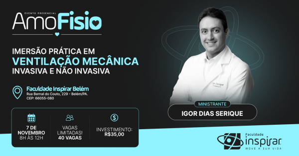 Imagem do evento Amofisio: Imersão prática em ventilação mecânica invasiva e não invasiva