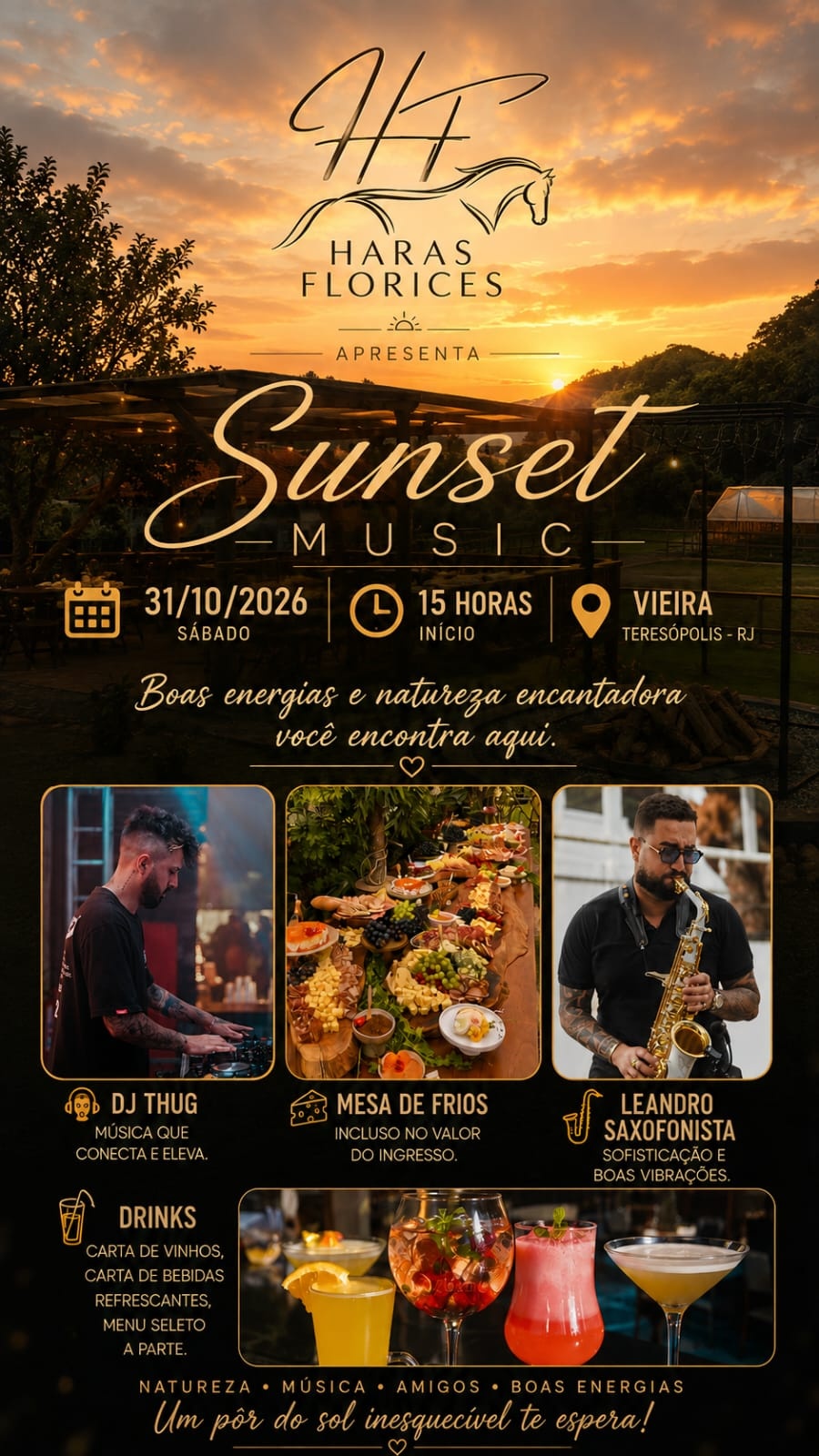 Sunset Music Haras Florices - Teresópolis, RJ