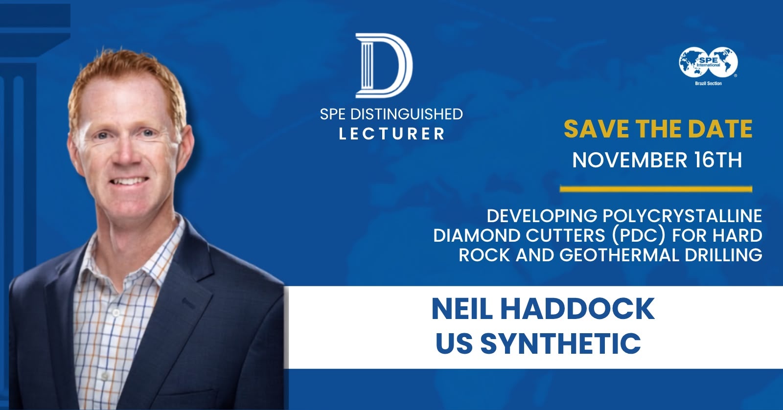 SPE Distinguished Lecturer: Neil Haddock