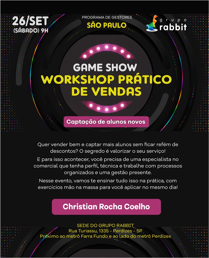 Imagem 1 da descrição do evento