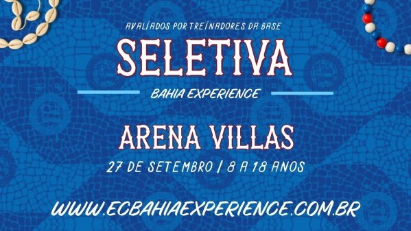 Imagem do evento Treino Avaliativo EC Bahia International Experience 