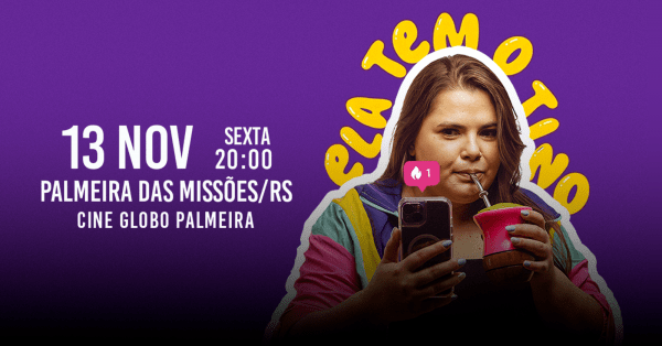 Imagem do evento IVANGÉLICA - ELA TEM O TINO em PALMEIRA DAS MISSÕES/RS