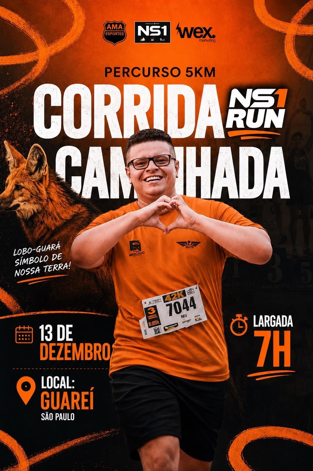 CORRIDA E CAMINHADA NS1 RUN GUAREI SP