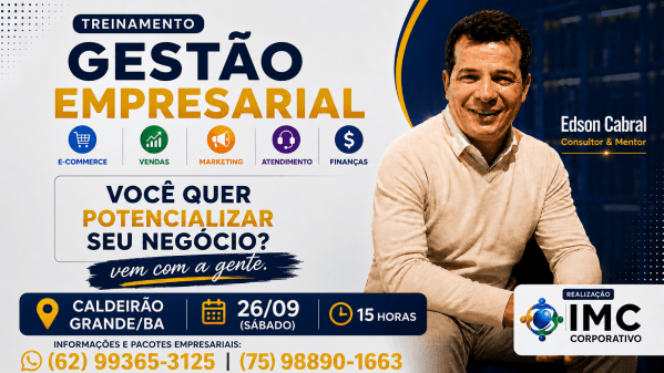 Imagem do evento TREINAMENTO - GESTÃO COMERCIAL