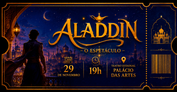 Imagem do evento Aladdin