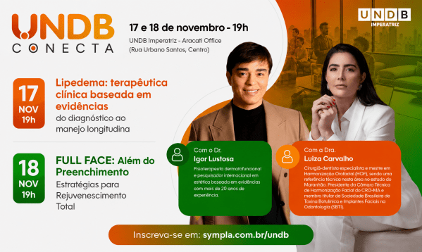 Imagem do evento UNDBConecta - Lipedema: terapêutica clínica baseada em evidências | Full face: Além do Preenchimento