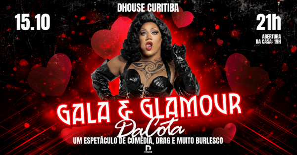 Imagem do evento Dacota Monteiro em Gala & Glamour Comedy
