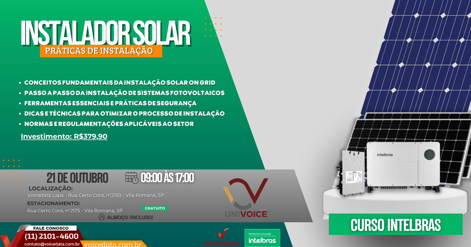 Curso Instalador Solar