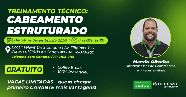 Imagem do evento VCA - CABEAMENTO ESTRUTURADO