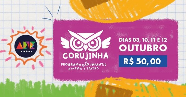 Imagem do evento CORUJINHA - Arte Pajuçara